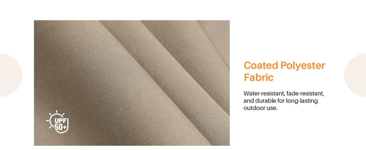 SeeHill 10' x 10' Gazebo with Steel Frame and Double Roof - Loft&Timber