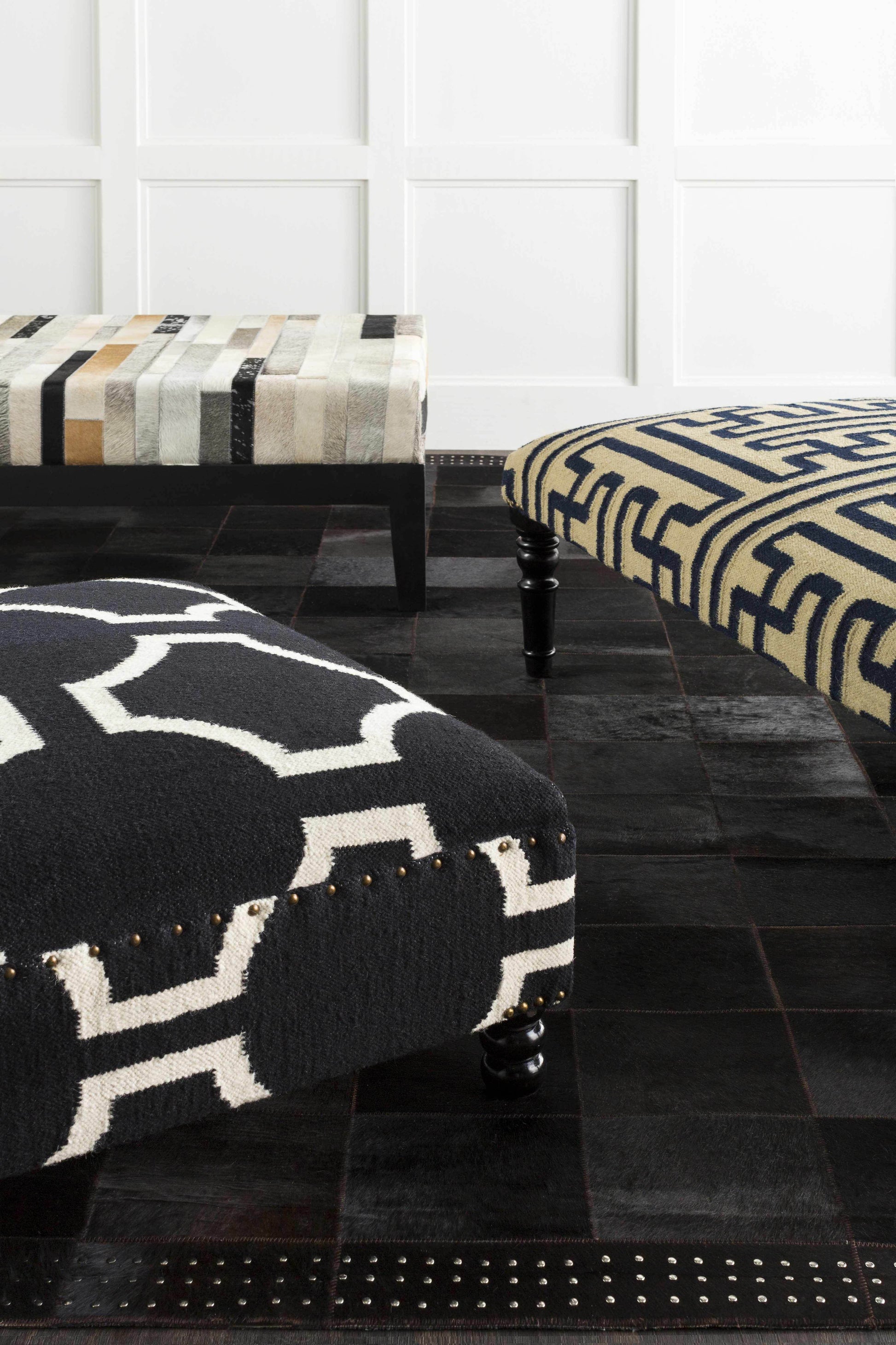 Risaralda Ottoman - Loft&Timber