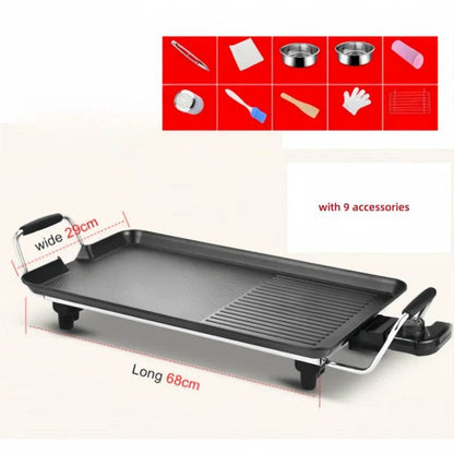1500W Outdoor Indoor Griddle Large Barbecue Hot Plate - Loft&Timber