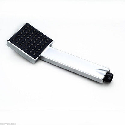 8" LED Rainfall Shower head Arm Control Valve Handspray Shower Faucet Set - Loft&Timber