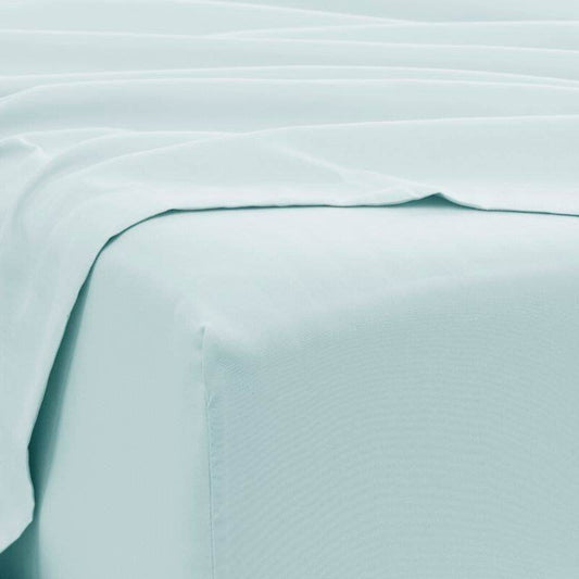 King Size Aqua 6 Piece Wrinkle Resistant Microfiber Polyester Sheet Set - Loft&Timber