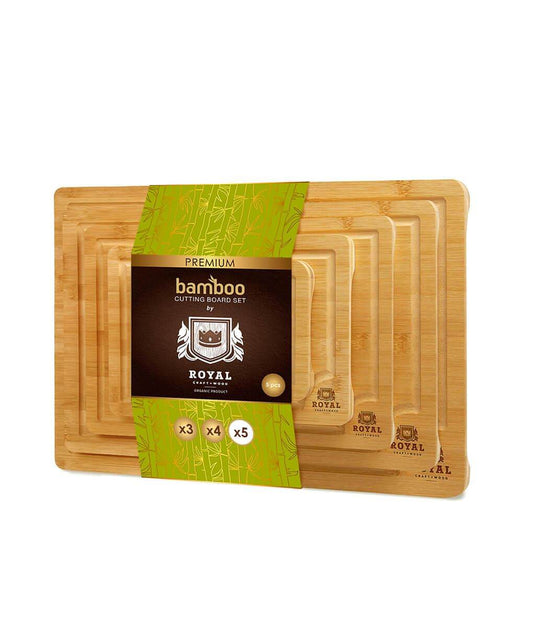 5 Piece Chopping Board Set - Loft&Timber