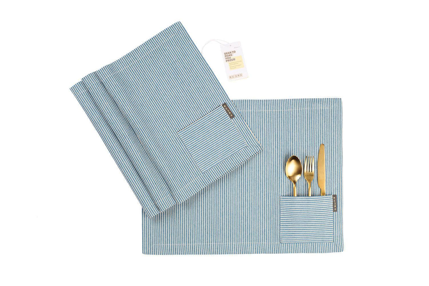 Cotton Cloth Placemats, Set of 4 - Loft&Timber
