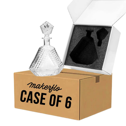 Whiskey Decanter - Triangle - 650ML - Loft&Timber