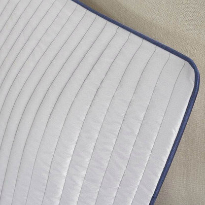 California King 12-piece Reversible Microfiber Comforter Set Navy Blue White - Loft&Timber