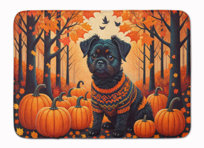 Affenpinscher Fall Memory Foam Kitchen Mat - Loft&Timber