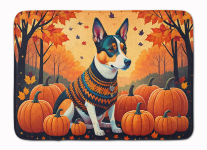 Basenji Fall Memory Foam Kitchen Mat - Loft&Timber