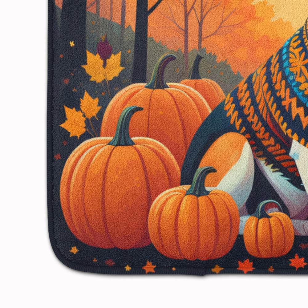 Basenji Fall Memory Foam Kitchen Mat - Loft&Timber