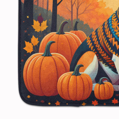 Basenji Fall Memory Foam Kitchen Mat - Loft&Timber