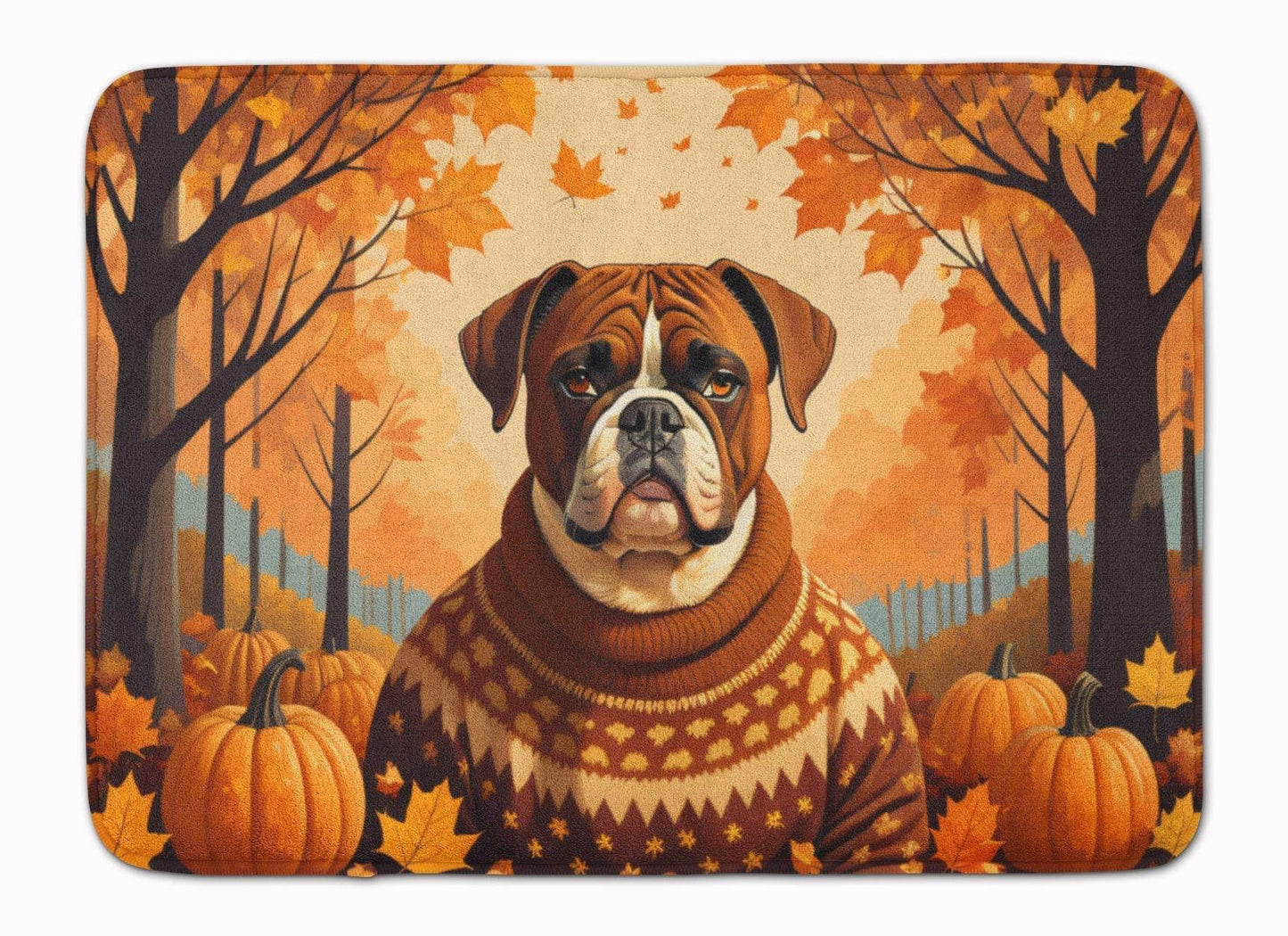 Boxer Fall Memory Foam Kitchen Mat - Loft&Timber