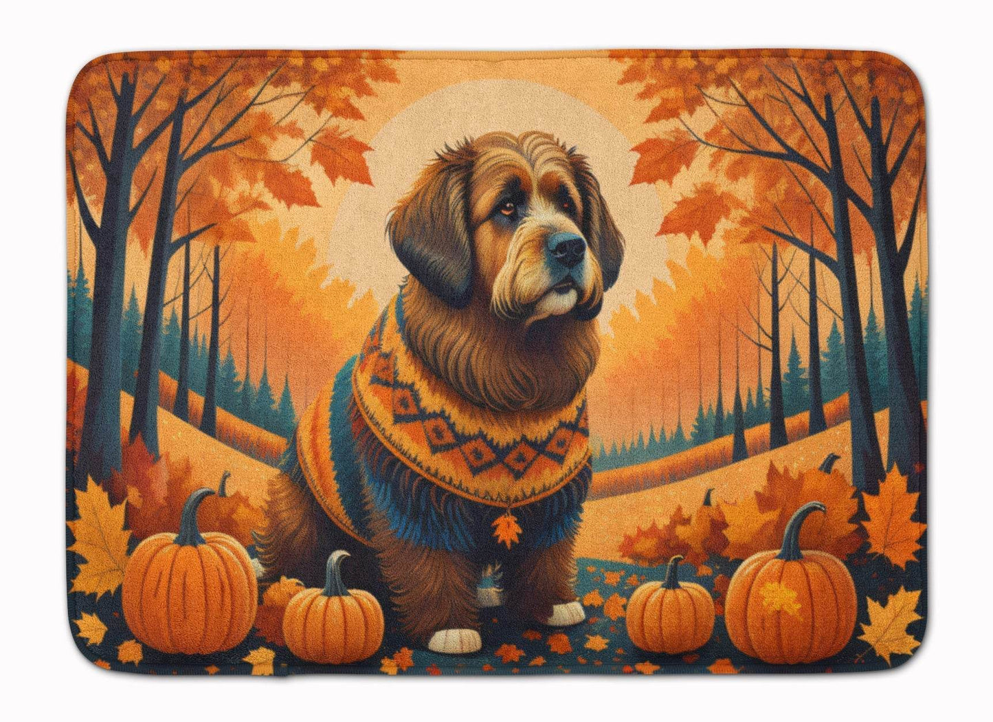 Briard Fall Memory Foam Kitchen Mat - Loft&Timber