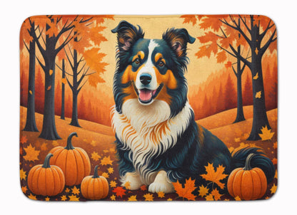 Collie Fall Memory Foam Kitchen Mat - Loft&Timber
