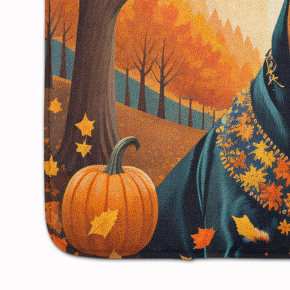 Doberman Pinscher Fall Memory Foam Kitchen Mat - Loft&Timber
