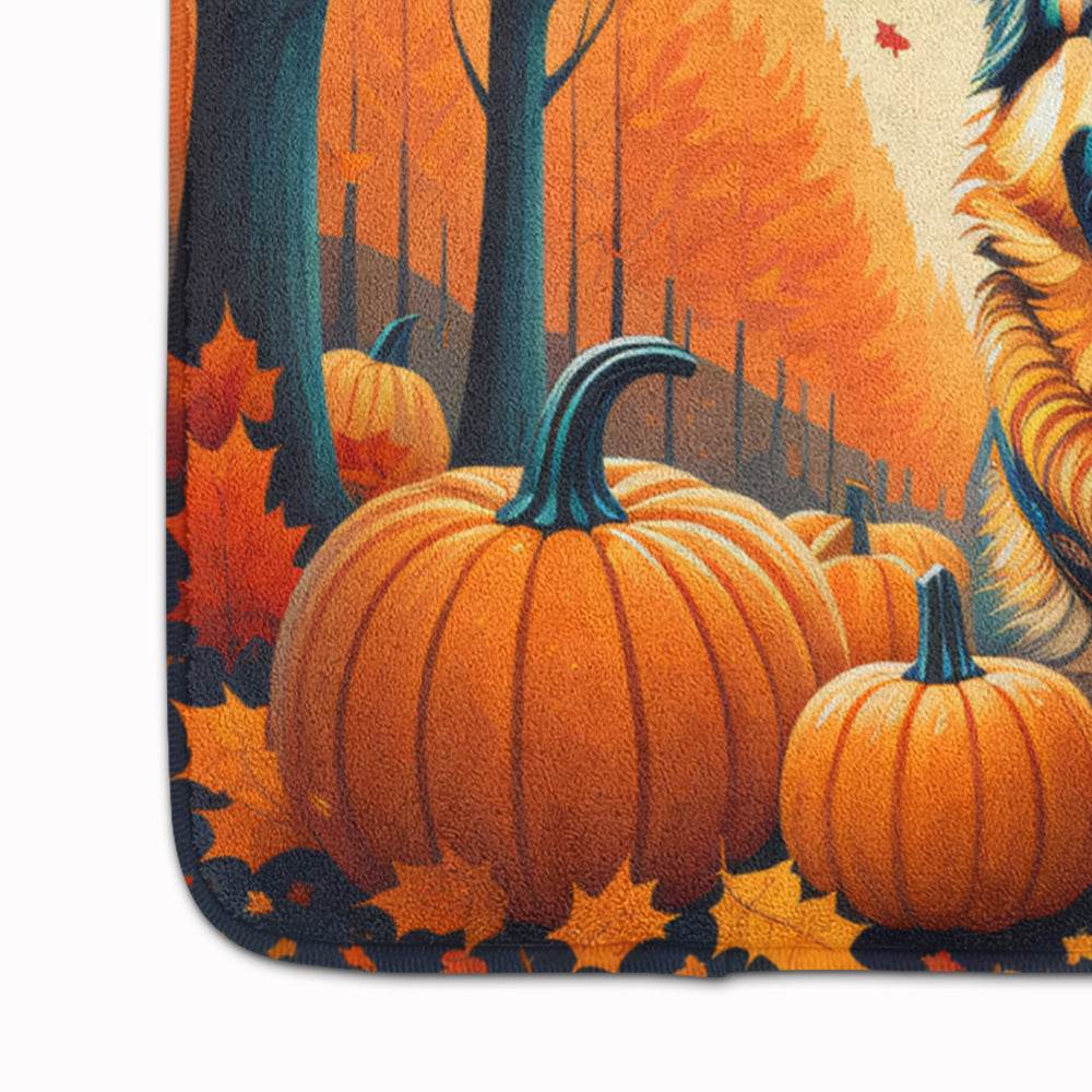 German Shepherd Fall Memory Foam Kitchen Mat - Loft&Timber