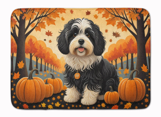 Havanese Fall Memory Foam Kitchen Mat - Loft&Timber