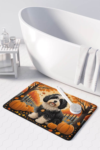 Havanese Fall Memory Foam Kitchen Mat - Loft&Timber