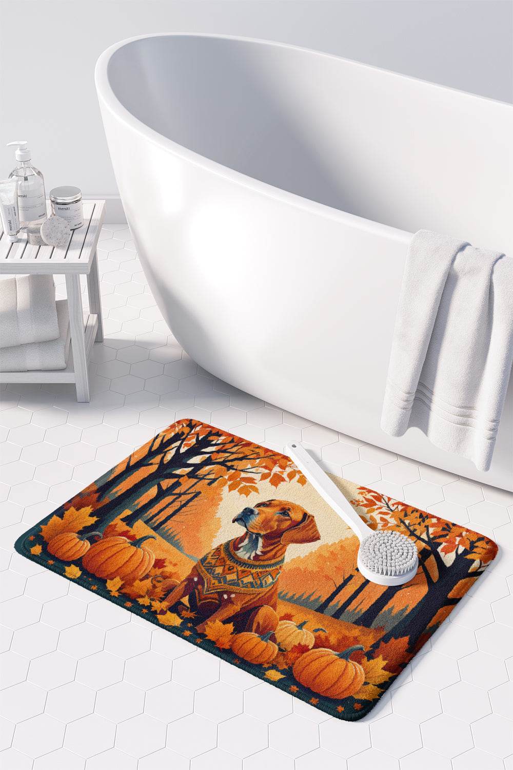 Vizsla Fall Memory Foam Kitchen Mat - Loft&Timber