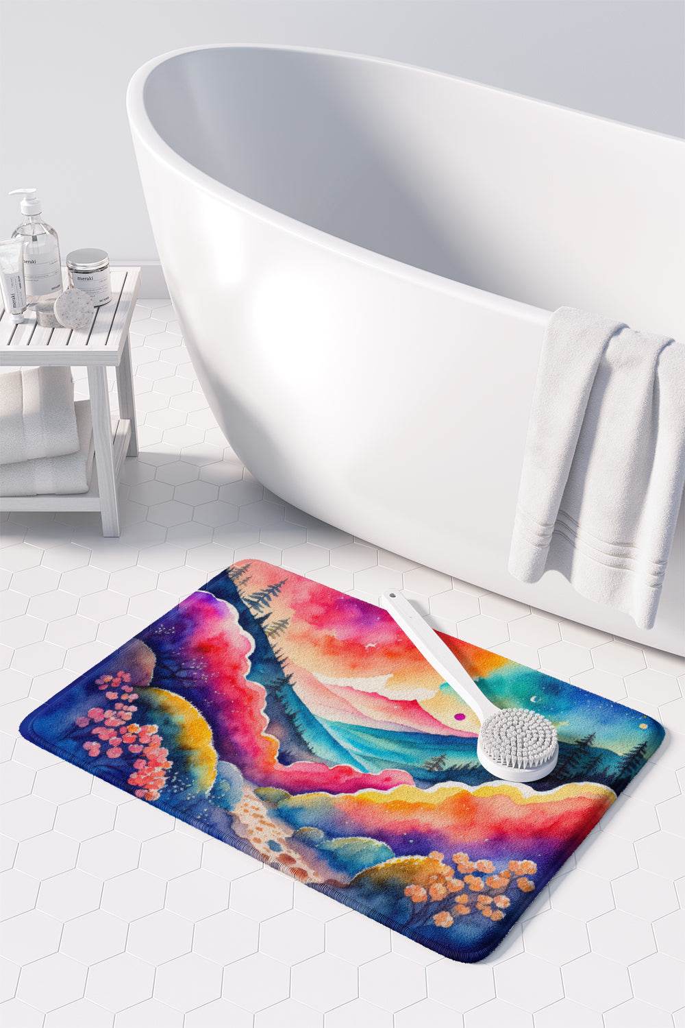 Brunia in Color Memory Foam Kitchen Mat - Loft&Timber