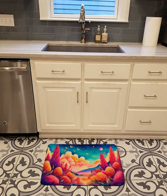Celosia in Color Memory Foam Kitchen Mat - Loft&Timber
