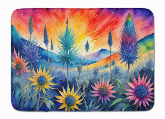 Eryngium in Color Memory Foam Kitchen Mat - Loft&Timber