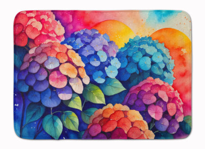 Hydrangeas in Color Memory Foam Kitchen Mat - Loft&Timber