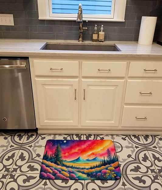 Yarrow in Color Memory Foam Kitchen Mat - Loft&Timber