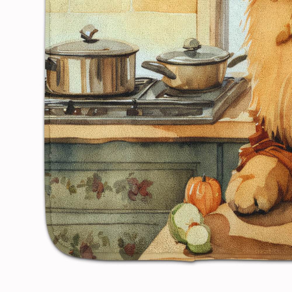 Chow Chow Fall Kitchen Pumpkins Memory Foam Kitchen Mat - Loft&Timber