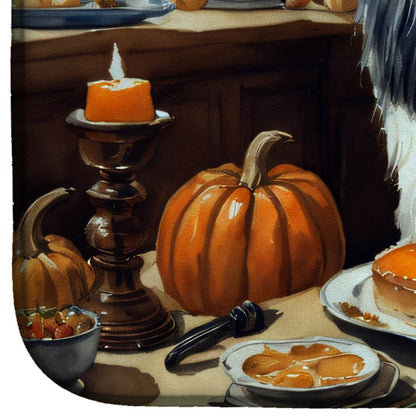 Havanese Fall Kitchen Pumpkins Dish Drying Mat - Loft&Timber