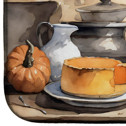 Pug Fall Kitchen Pumpkins Dish Drying Mat - Loft&Timber