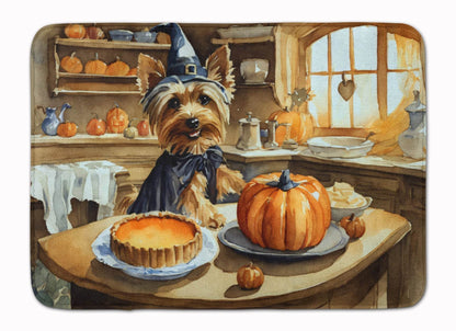 Silky Terrier Fall Kitchen Pumpkins Memory Foam Kitchen Mat - Loft&Timber