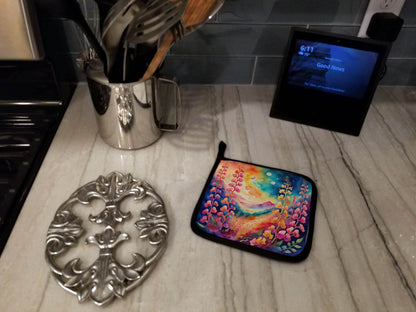 Colorful Snapdragon Pair of Pot Holders - Loft&Timber