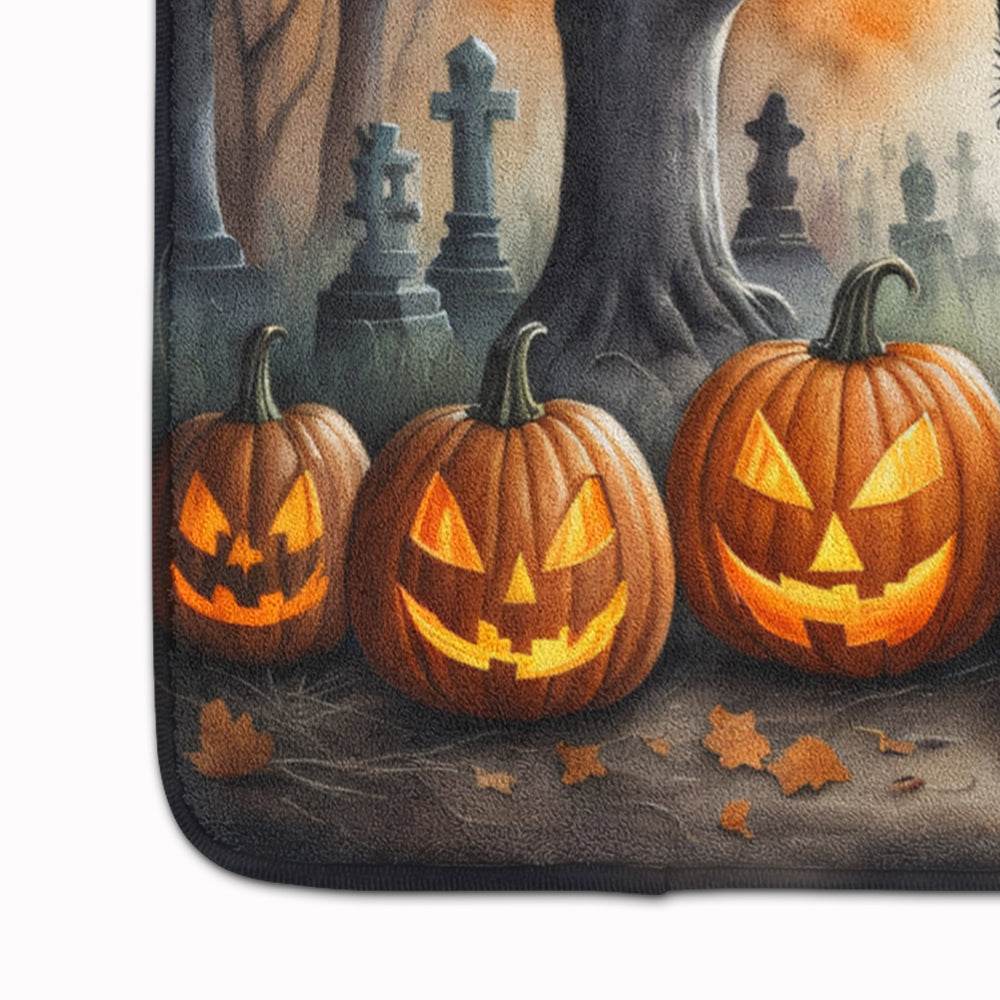 Affenpinscher Spooky Halloween Memory Foam Kitchen Mat - Loft&Timber