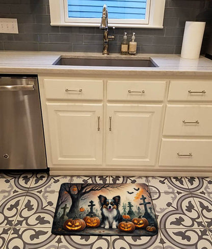 Papillon Spooky Halloween Memory Foam Kitchen Mat - Loft&Timber