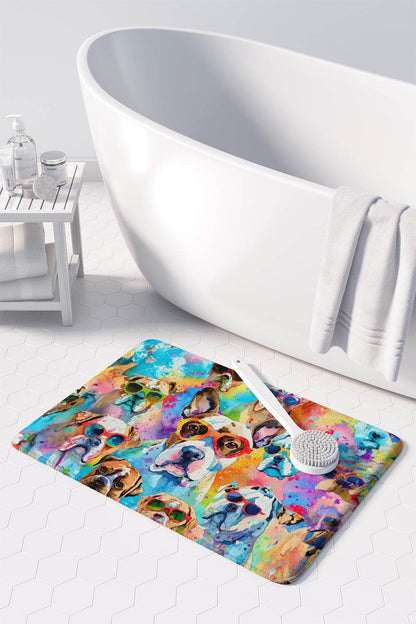 Boxer Hippie Dawg Memory Foam Kitchen Mat - Loft&Timber