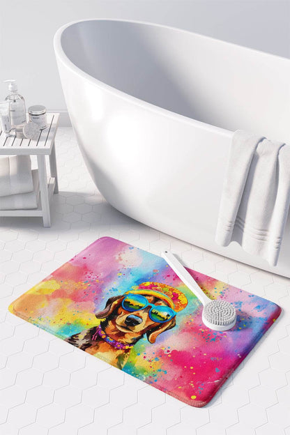 Dachshund Hippie Dawg Memory Foam Kitchen Mat - Loft&Timber