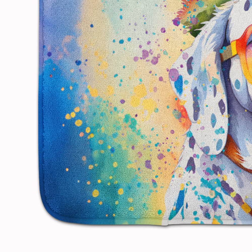 Dalmatian Hippie Dawg Memory Foam Kitchen Mat - Loft&Timber