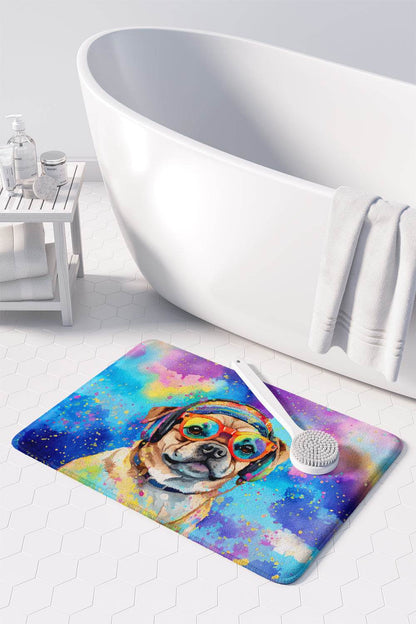 Pug Hippie Dawg Memory Foam Kitchen Mat - Loft&Timber