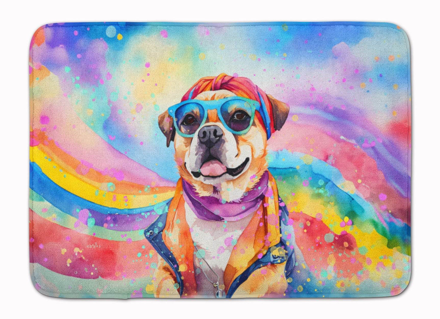Pug Hippie Dawg Memory Foam Kitchen Mat - Loft&Timber