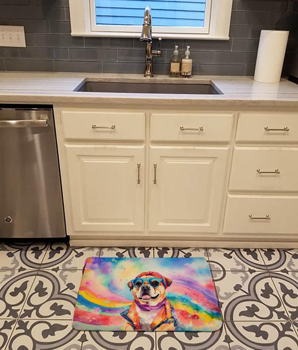 Pug Hippie Dawg Memory Foam Kitchen Mat - Loft&Timber