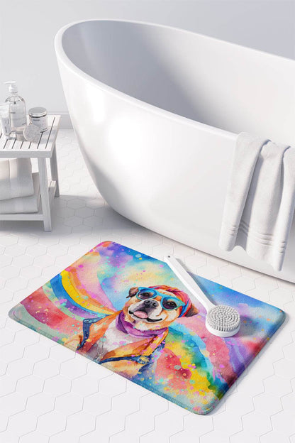 Pug Hippie Dawg Memory Foam Kitchen Mat - Loft&Timber