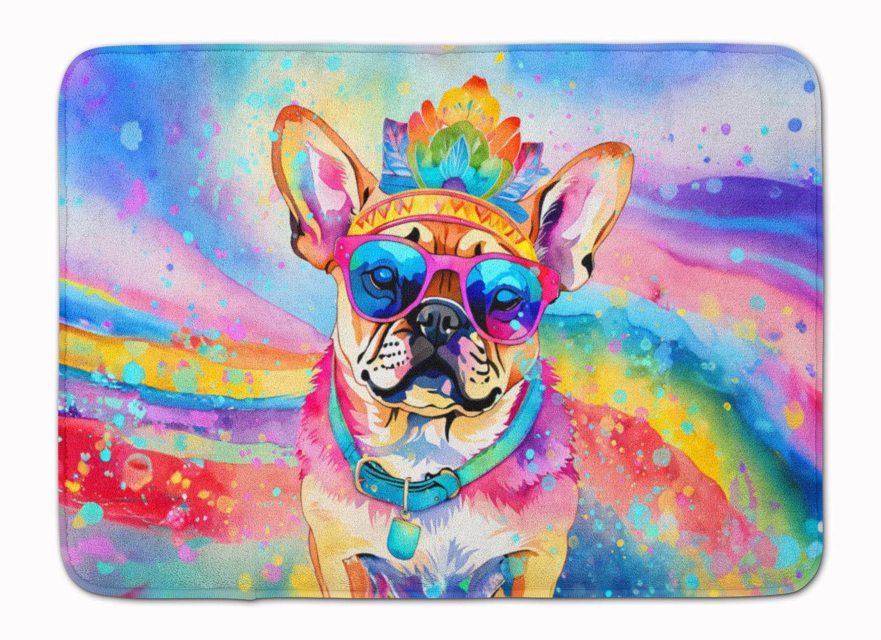 Pug Hippie Dawg Memory Foam Kitchen Mat - Loft&Timber
