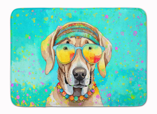 Weimaraner Hippie Dawg Memory Foam Kitchen Mat - Loft&Timber
