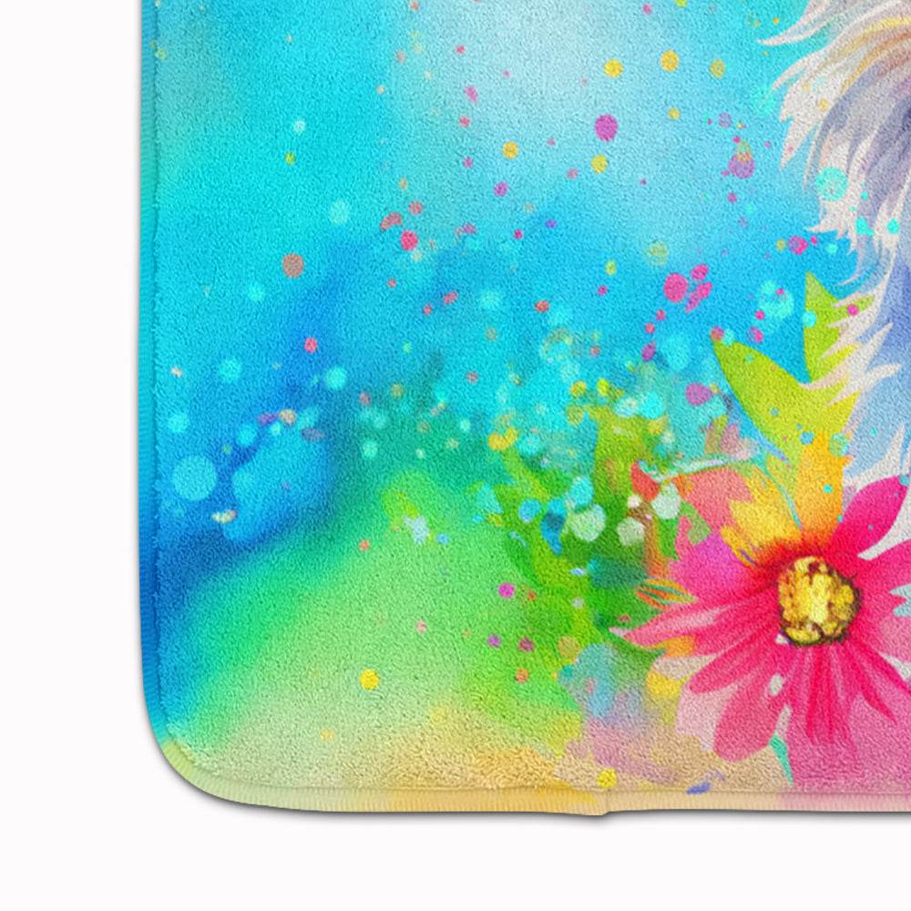 Westie Hippie Dawg Memory Foam Kitchen Mat - Loft&Timber