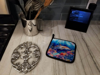 Dolphin Pair of Pot Holders - Loft&Timber