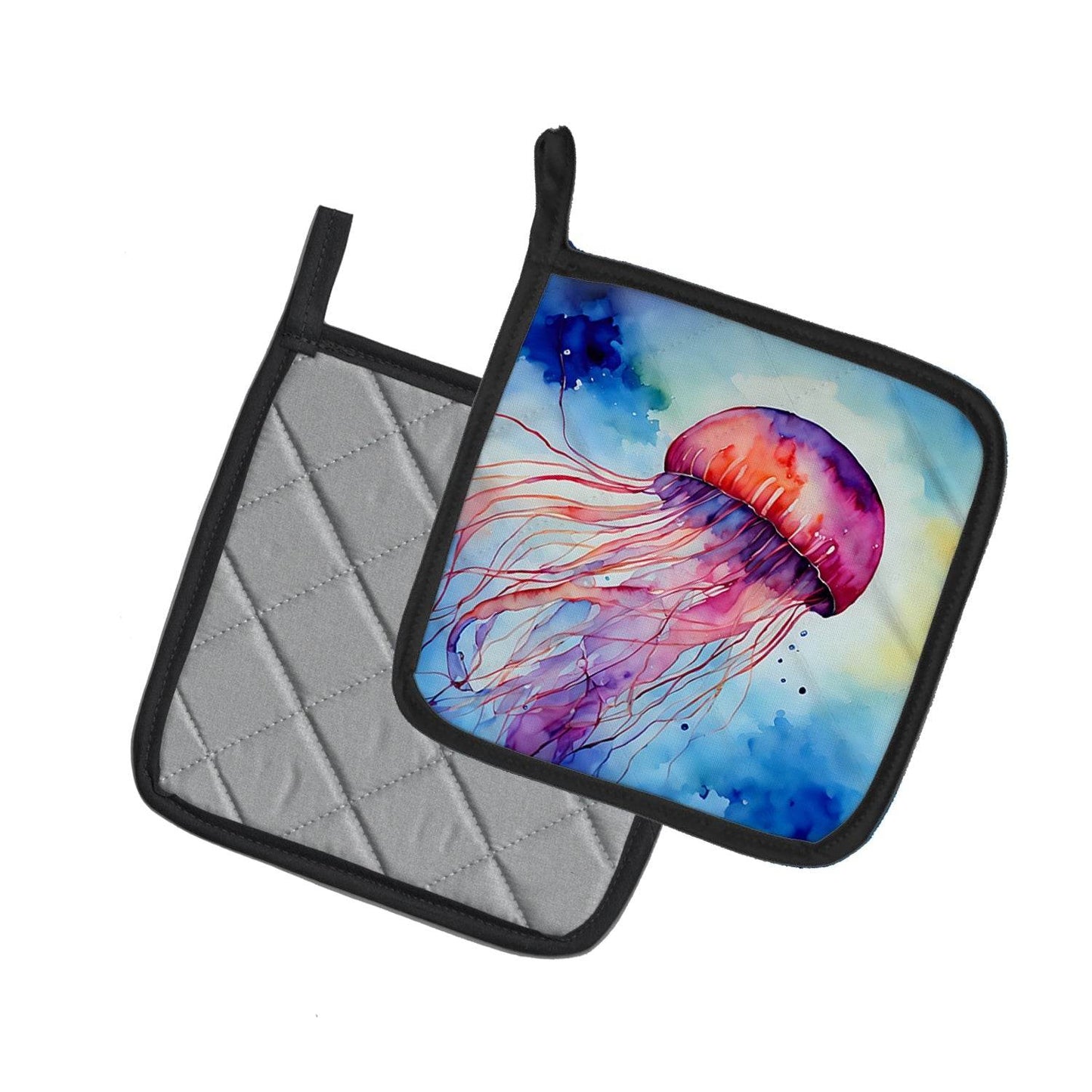 Jellyfish Pair of Pot Holders - Loft&Timber