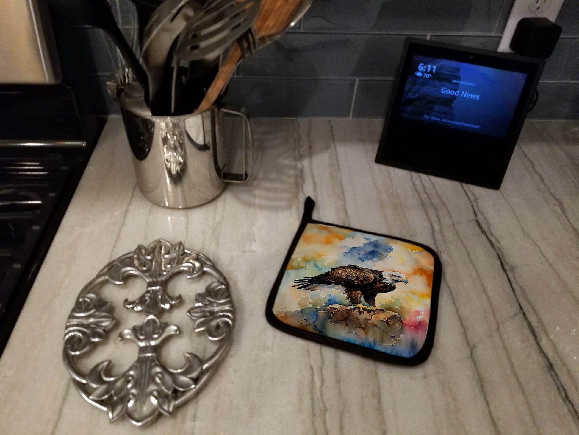 Eagle Pair of Pot Holders - Loft&Timber