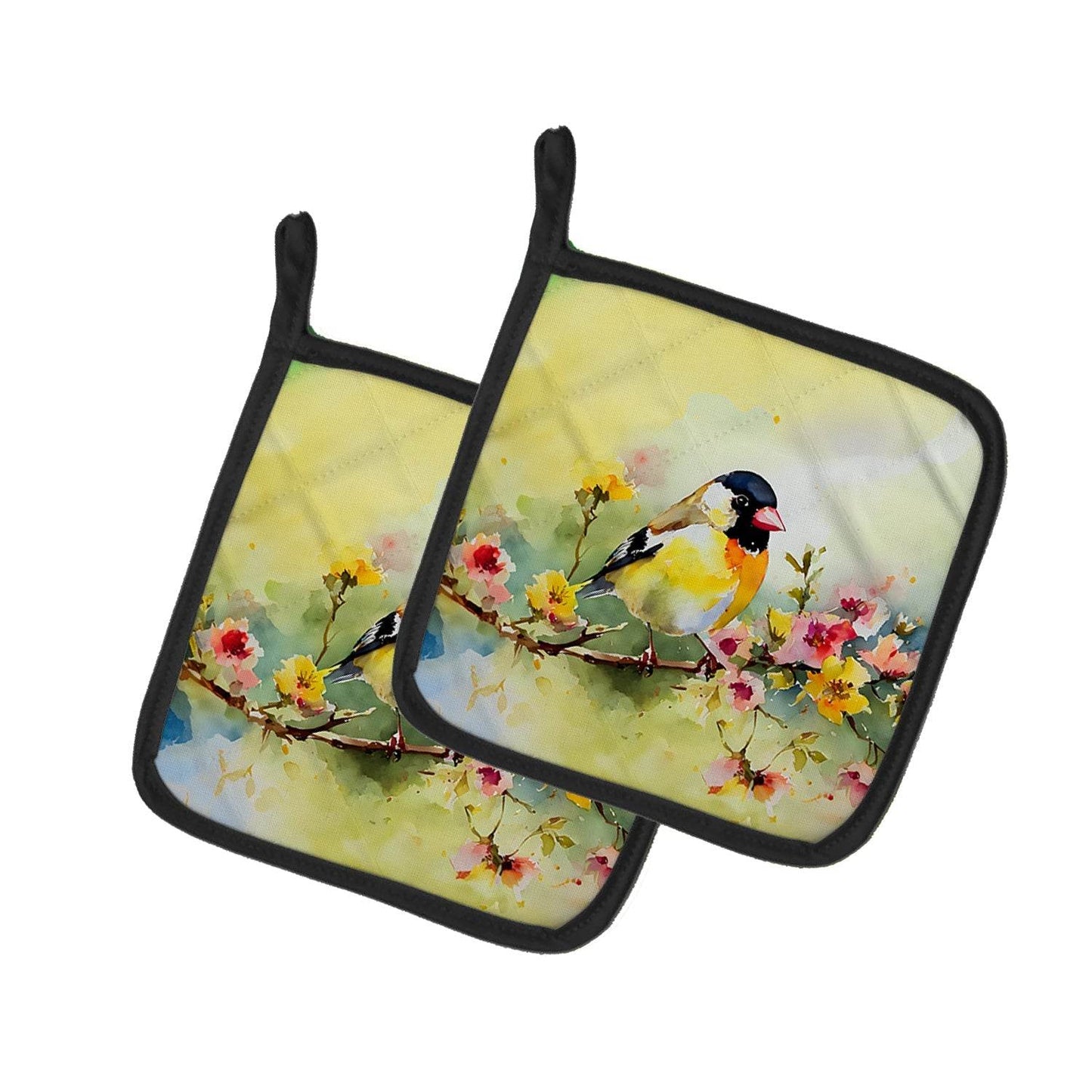 Goldfinch Pair of Pot Holders - Loft&Timber