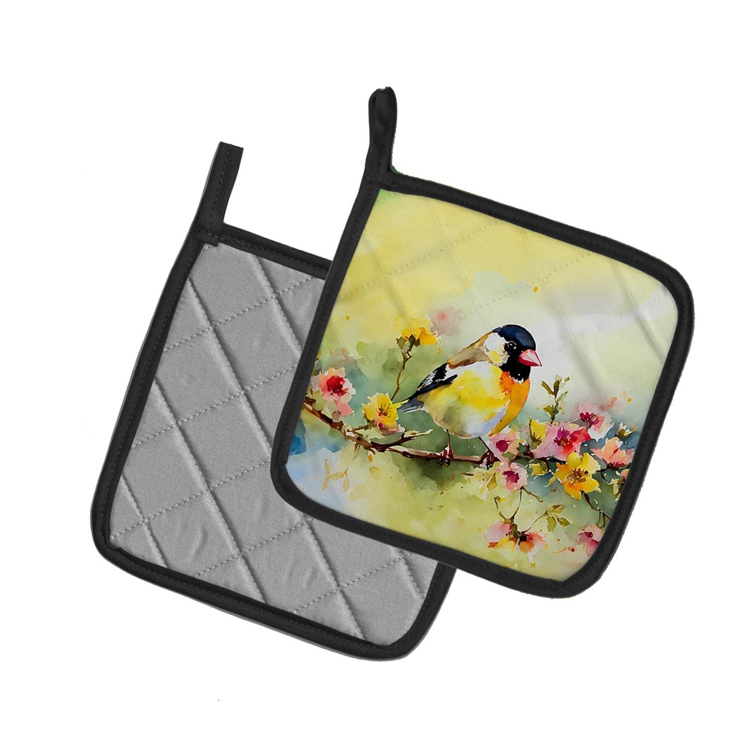 Goldfinch Pair of Pot Holders - Loft&Timber