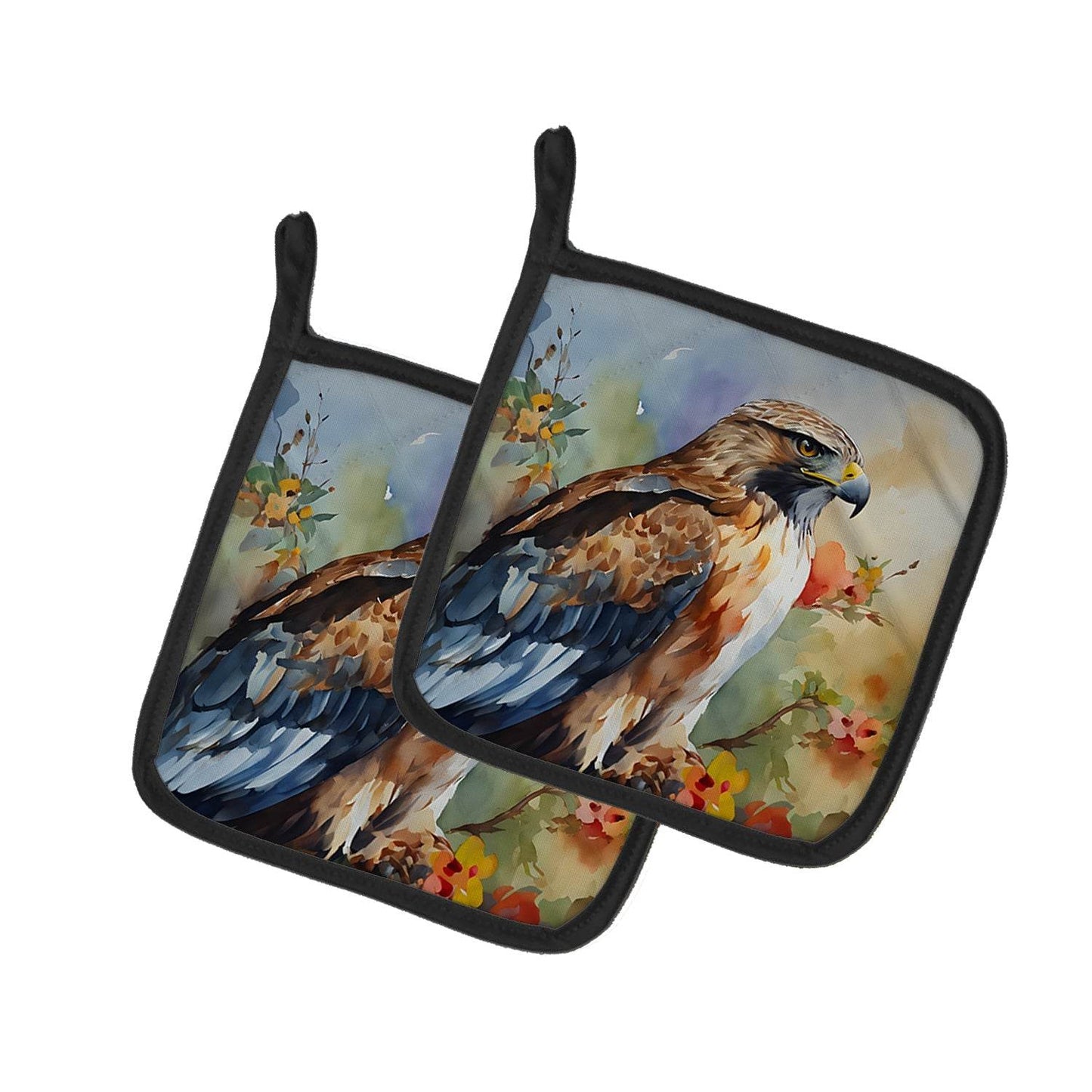 Hawk Pair of Pot Holders - Loft&Timber