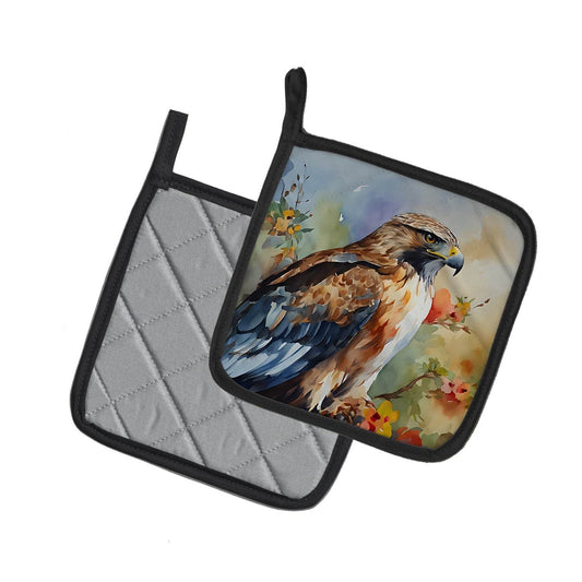 Hawk Pair of Pot Holders - Loft&Timber